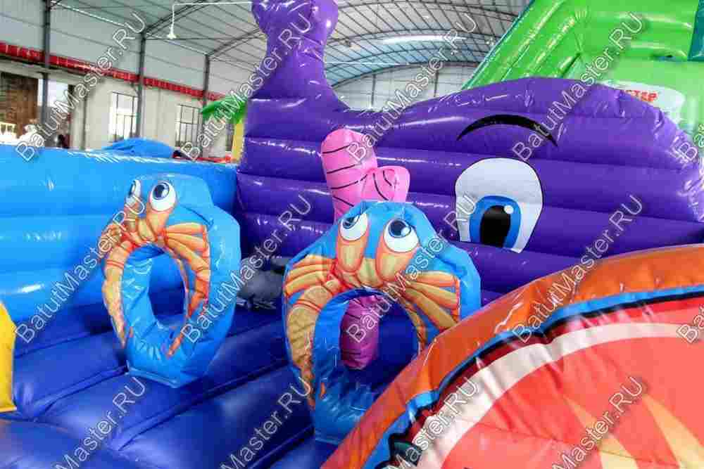 Коммерческий надувной батут "Морское царство 2"