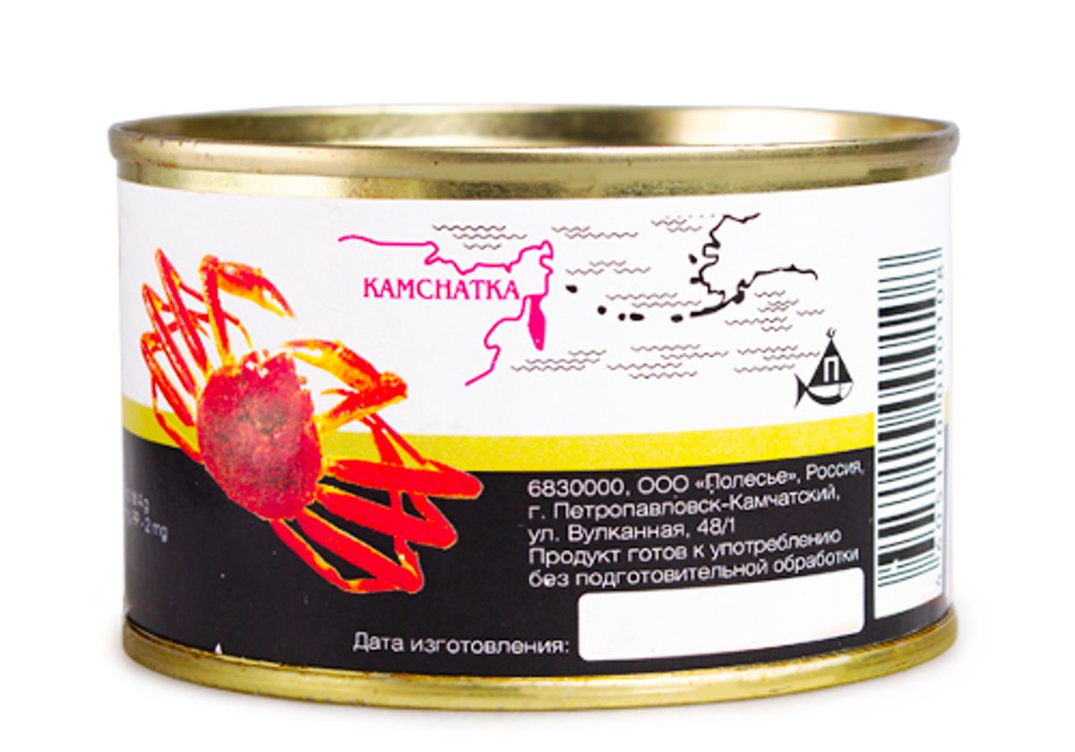 Мясо камчатского краба фаланга ЭКСТРА, 220г