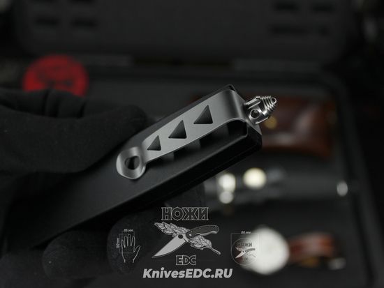 Нож фронтальный Steelclaw Аргон-04-1 - рукоять алюvиний, клинок D2