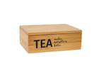 Бокс для хранения чая (бамбук), 23,6х16х9,5см
