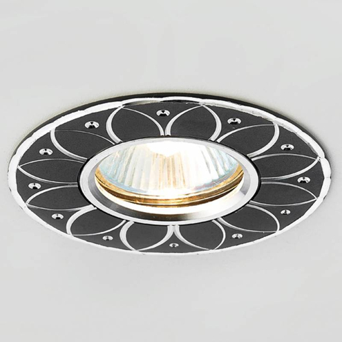 Встраиваемый светильник Ambrella light A805 BK/AL