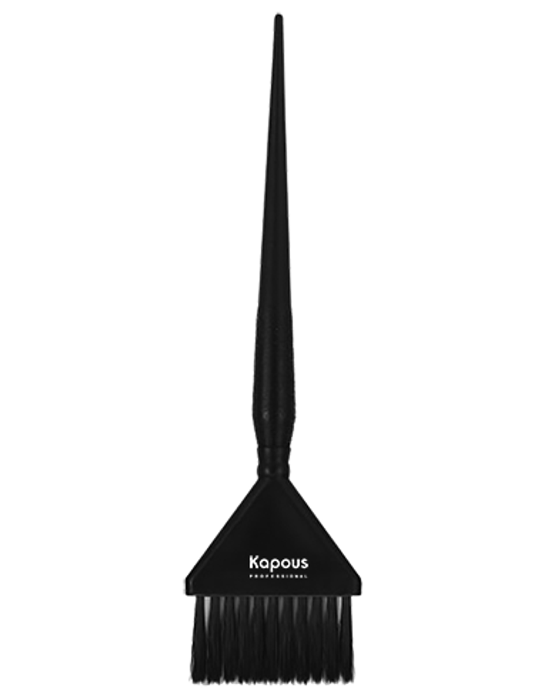 Kapous Professional Кисть для окрашивания, прямая, 214*56 мм, Черный