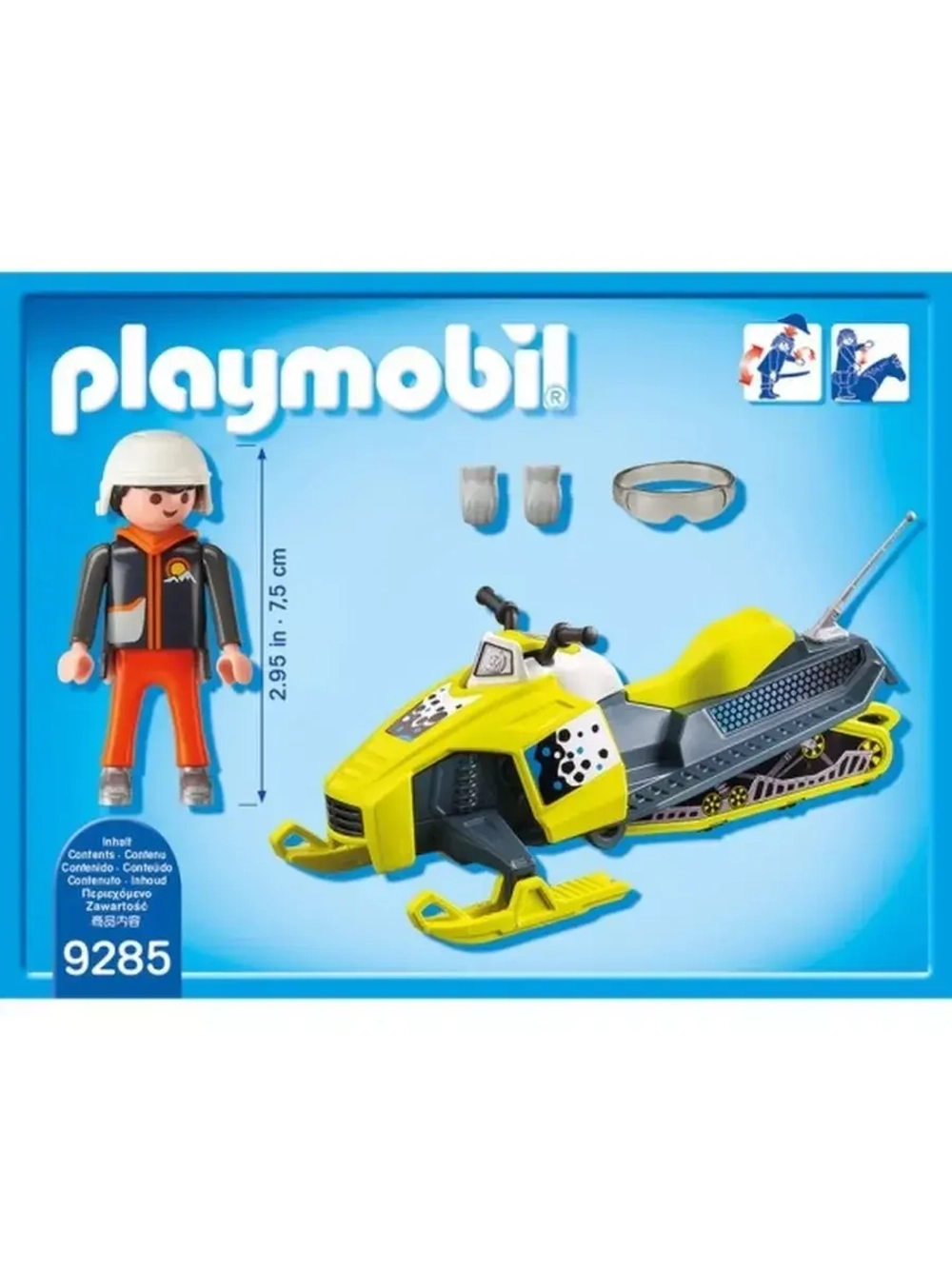 Набор Cнегокат Playmobil 9285