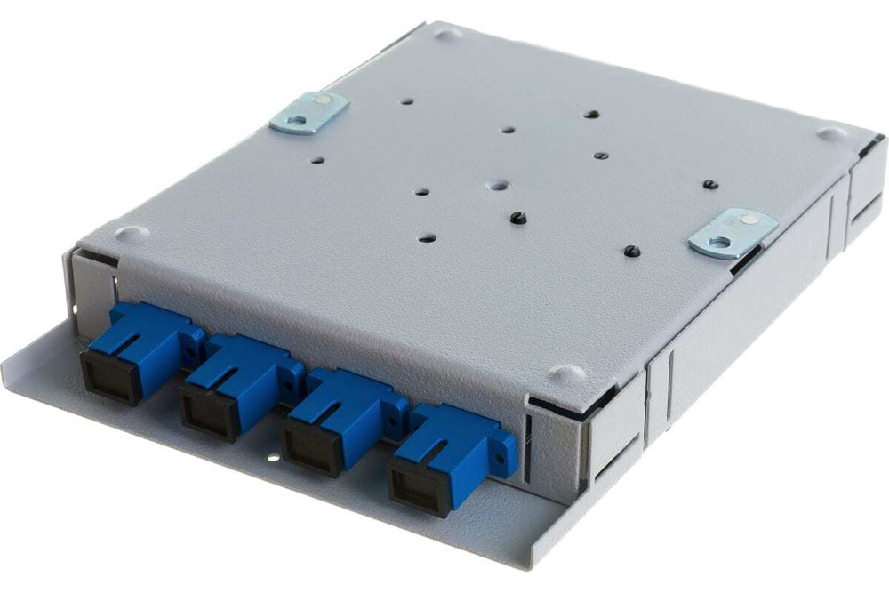 Кросс оптический настенный  TopLAN КРНМ-Top-04SC/U-OS2-GY
