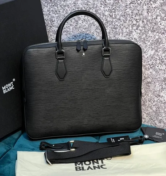 Портфель для документов MONTBLANC,черный