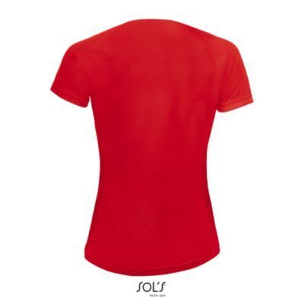 Футболка SPORTY, женская, полиэстер 140. Синий  XXL