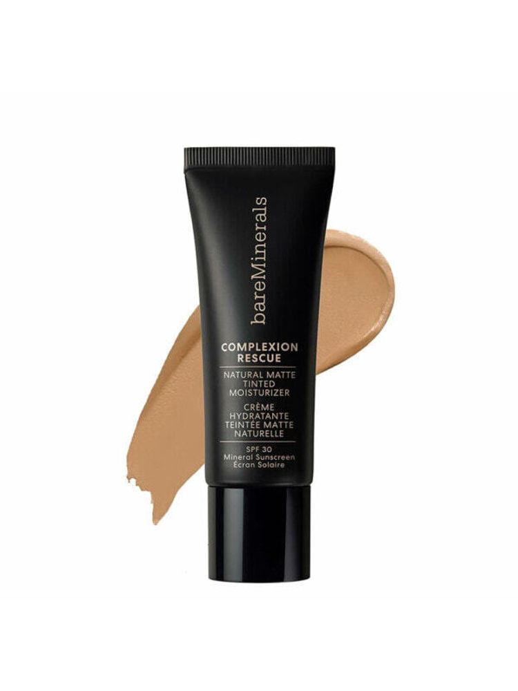 BB, CC и DD кремы Увлажняющий крем с цветом bareMinerals Complexion Rescue Tan Amber Spf 30 35 ml