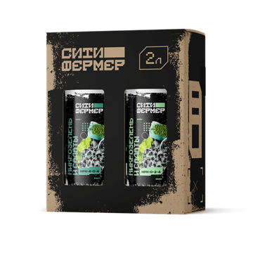 Ситифермер Микрозелень и салаты А+Б 1 л Набор органоминеральных удобрений