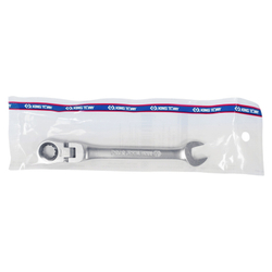 Ключ трещоточный комбинированный с шарниром 11 мм KING TONY 373011M