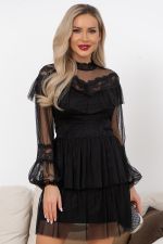 Платье Хилори (черный)  Р11-870 Nikol