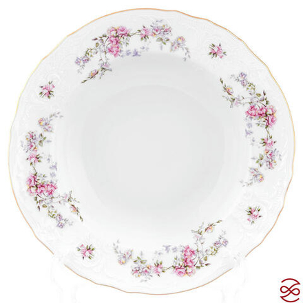 Набор тарелок 23 см Bernadotte Дикая роза золото (6 шт)