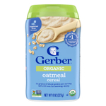 Gerber, органические овсяные хлопья, 1st Foods®, 227 г (8 унций)