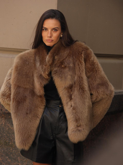 Двусторонняя куртка-дубленка Marilyn