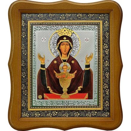 Неупиваемая чаша. Копия иконы Божьей Матери Высоцкого мужского монастыря.