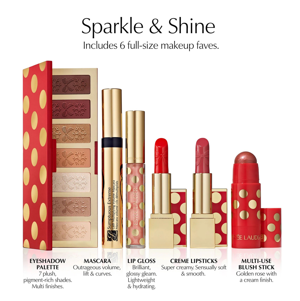 Estee Lauder 12-Piece Holiday Blockbuster Favorites Beauty Gift Set