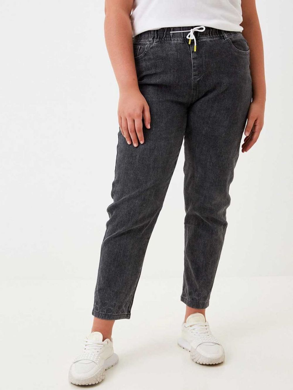 Джинсы на резинке больших размеров