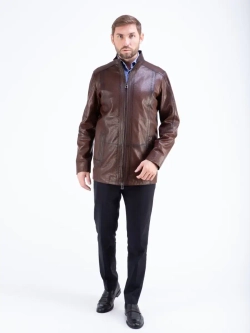 Куртка мужская из натуральной кожи
