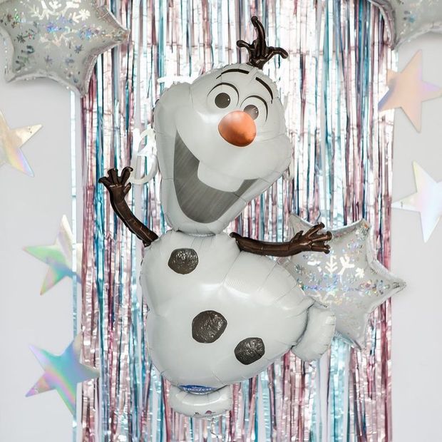 AN Шар фигура Холодное сердце Олаф 25"/63см * 25"/63см (БГ-41)