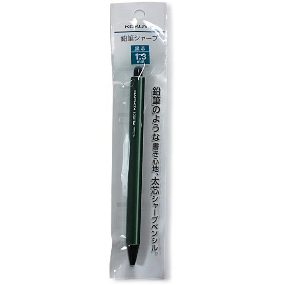 Механический карандаш 1,3 мм Kokuyo Enpitsu Sharp Standard тёмно-зелёный