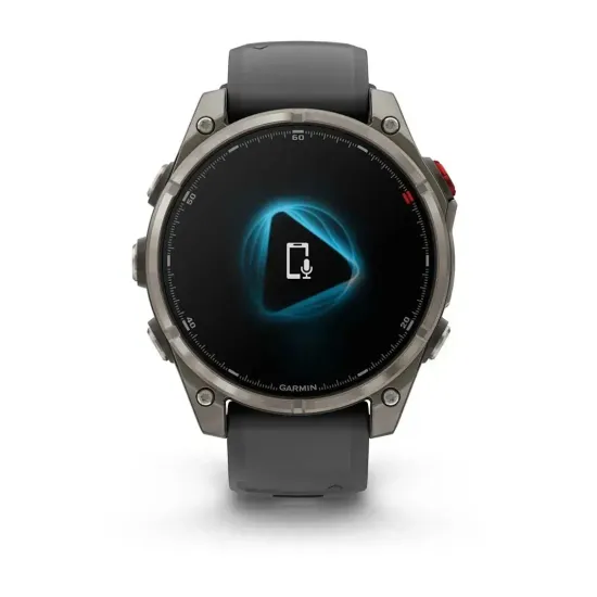 Смарт-часы Garmin Fenix 8 Pro AMOLED (47 мм) Sapphire титан графитовый/черный 010-03198-11