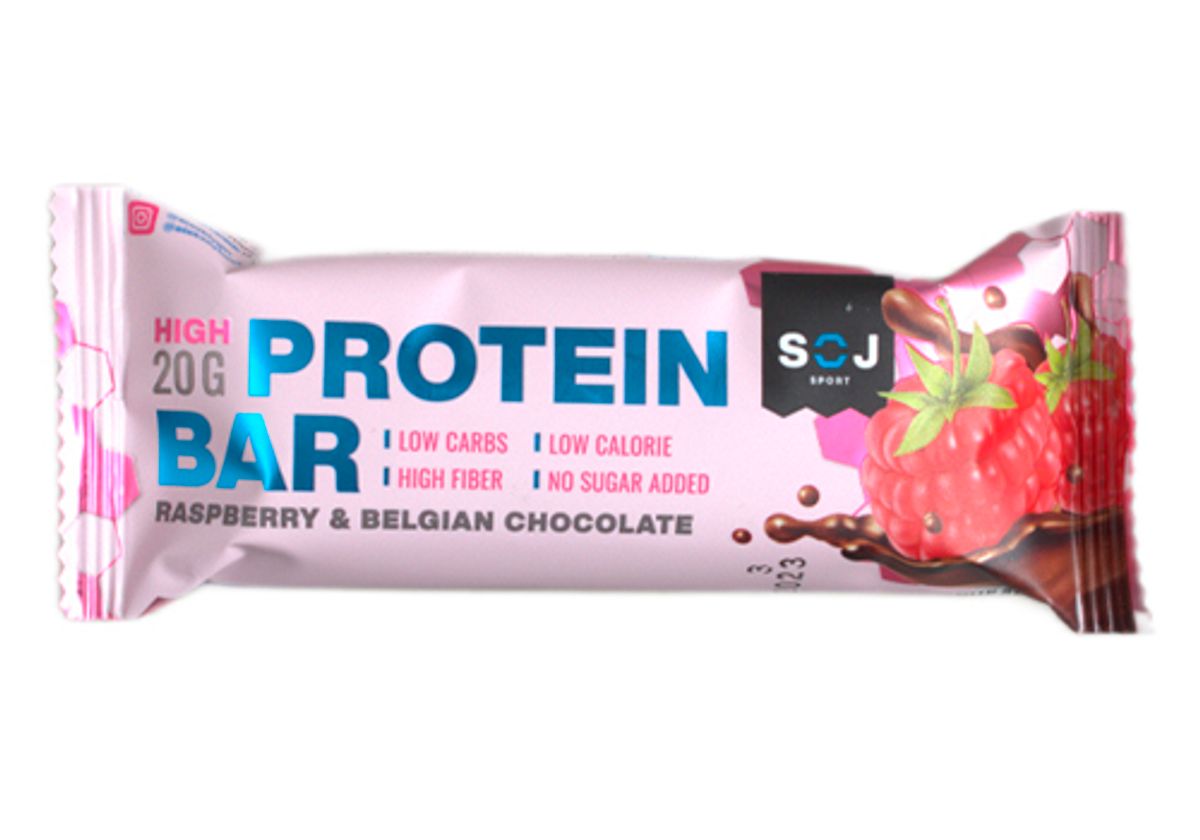 Протеиновый батончик Protein Bar со вкусом малины, 50г