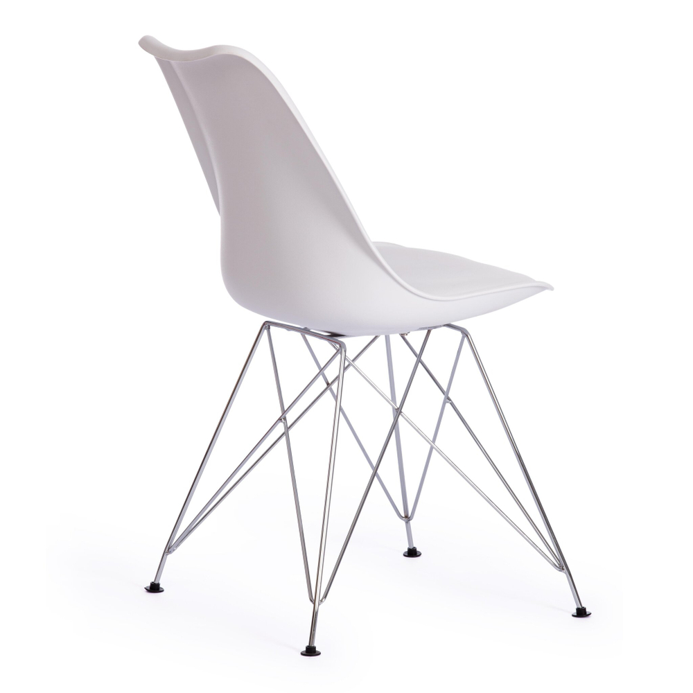 Стул TULIP IRON CHAIR (mod.EC-123) металл/пластик, 54,5*48*83,5см, white (белый)