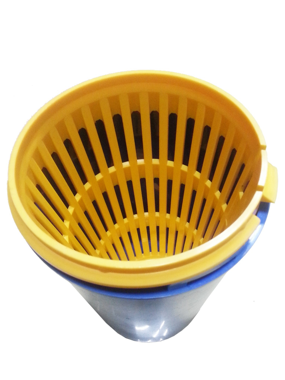 Кан зимний "Пирс" 18.5x11 см (Желтый/Синий)