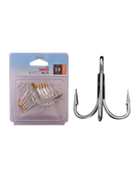 Крючки рыболовные (тройник) Saikyo ST66 № 5/0 (5 шт. в упк.)