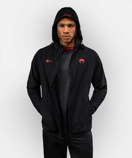 Ветровка Venum x Roger Gracie Black/Red