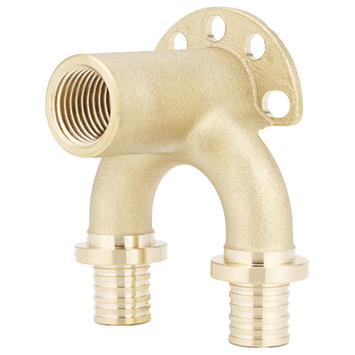 Угол VARMEGA латунный настенный проходной ВР Slide-fit 20x20x1/2", аксиальный, VM52114