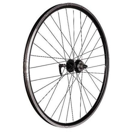 Колесо 29" заднее в сборе VelRosso дв.ал.об,эксц,D-brake,под трещ,пром.WSM-29RD-QR-SHF