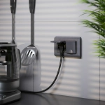 Рамка для двойной розетки Stream (графит) W0082104