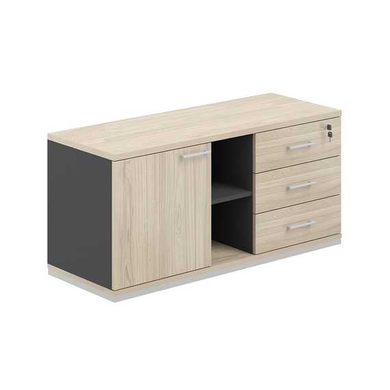 Тумба сервисная Аллегро 1238х462х584 с замком AG.292