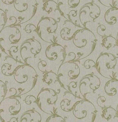 обои однотонные с крупным растительным рисунком 088891