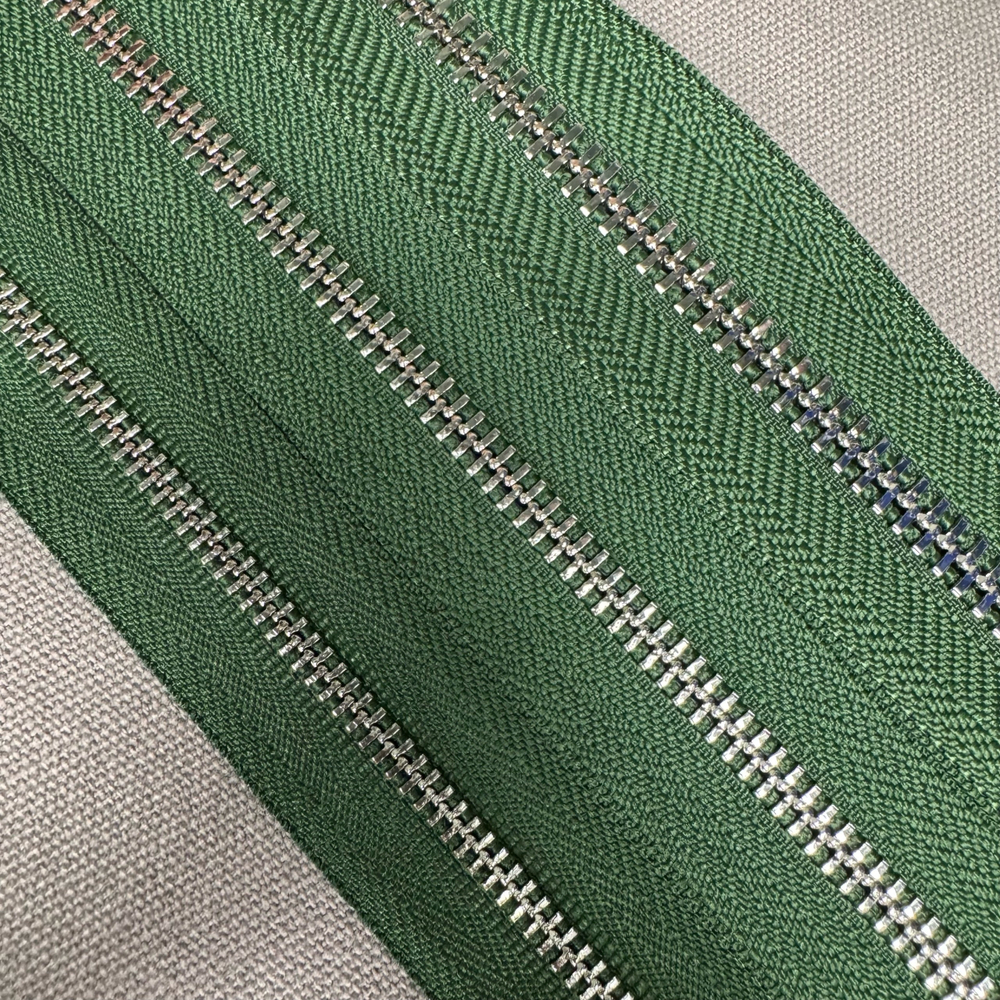 Молния YKK #8, никель, Япония