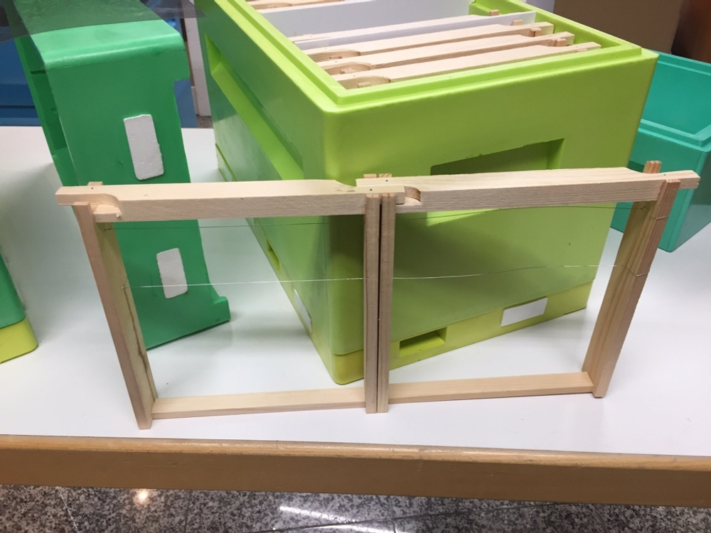 Нуклеус для облета маток 6 рамок (Рут) с глухим дном