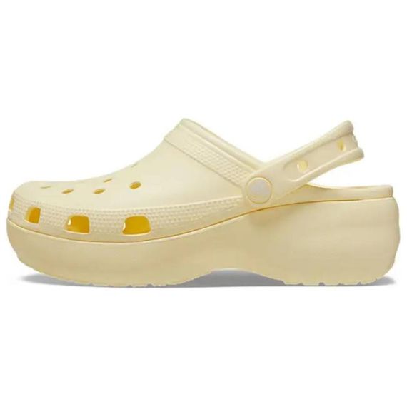 Crocs Classic Platform Clog 'Cream Yellow'