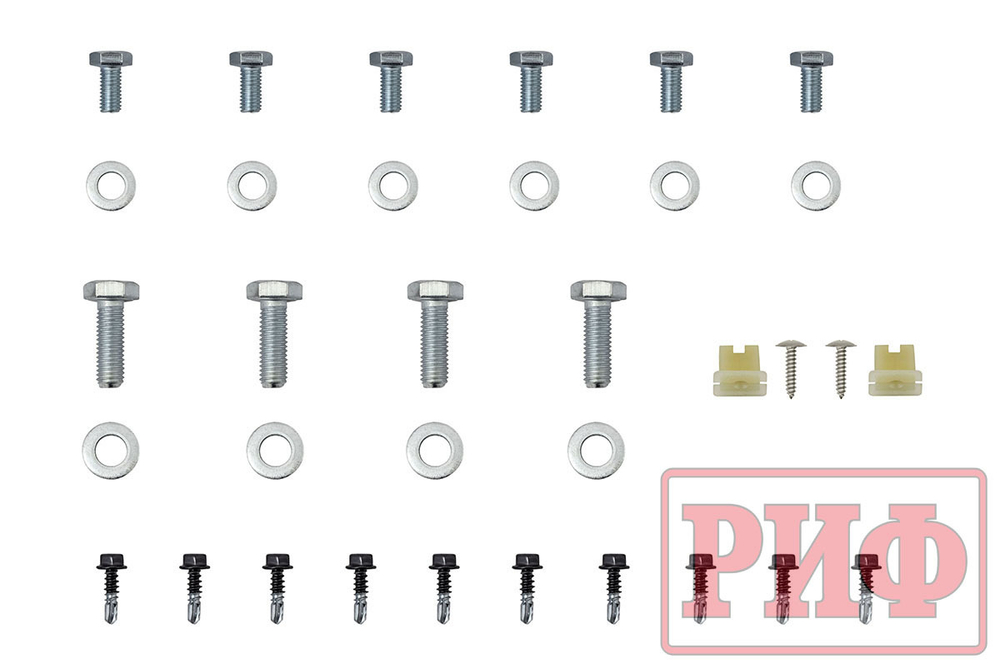 Бампер силовой передний Toyota Land Cruiser Prado 120 c доп. фарами, центральной дугой, защитой бачка омывателя РИФ