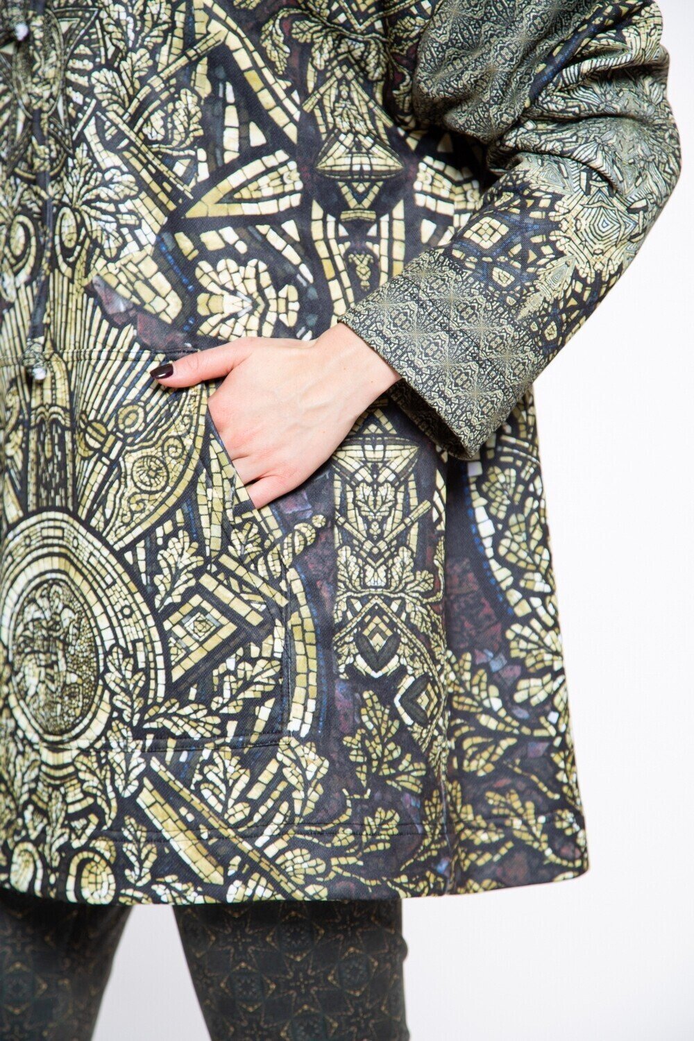 Худи "Три Империи", по мотивам мозаик на ст. метро «Комсомольская», созданным по эскизам Павла Корина