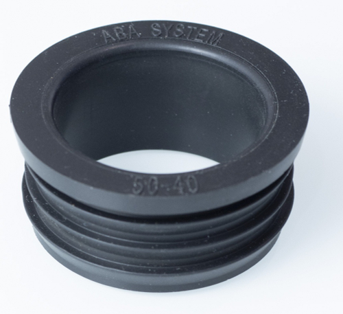 Манжет  (ЧЕРНЫЙ)   50 х 40  АВА SYSTEM  (100/20шт)