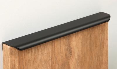 Ручка мебельная скобка MONTE RT110BL.1/224/300 черный матовый