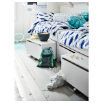 Ящик для каркаса кровати - IKEA SLÄKT/SLAKT/СЛАКТ ИКЕА, 35х62х62 см, белый