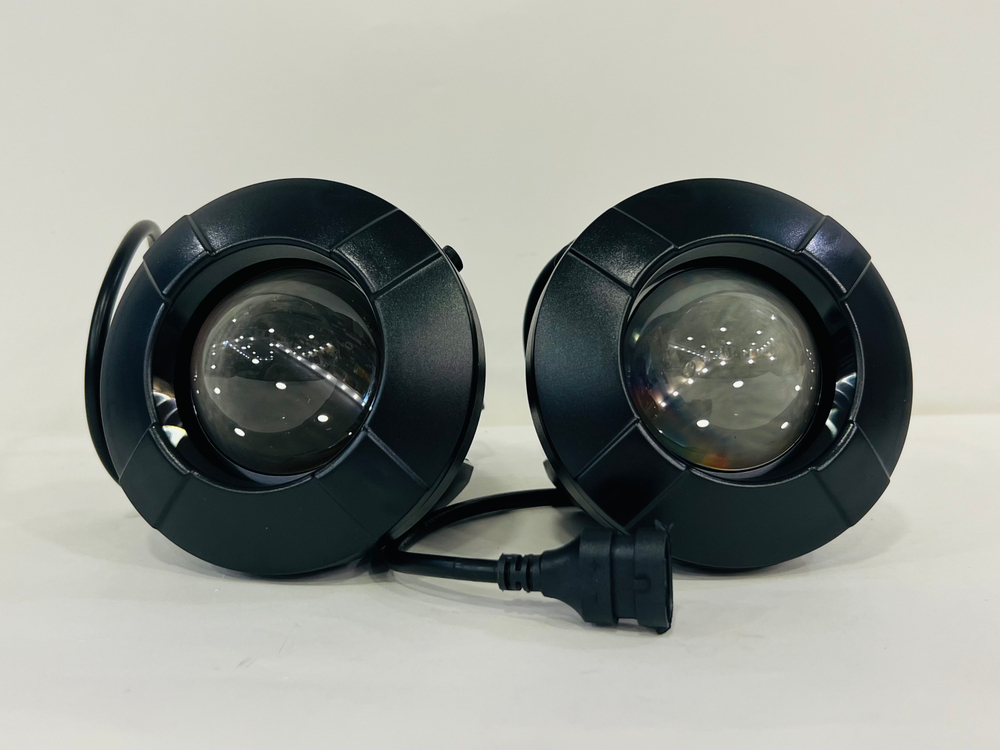 № 7 - J58 Белый / ПТФ (J-58-7, белый) линзы для Toyota, светодиодные противотуманные фары, D12 СМ, NCF (2 шт. / комплект)