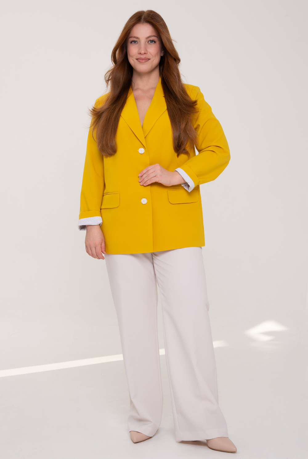 Жакет женский 3998зп, охра #513Охр043998зп