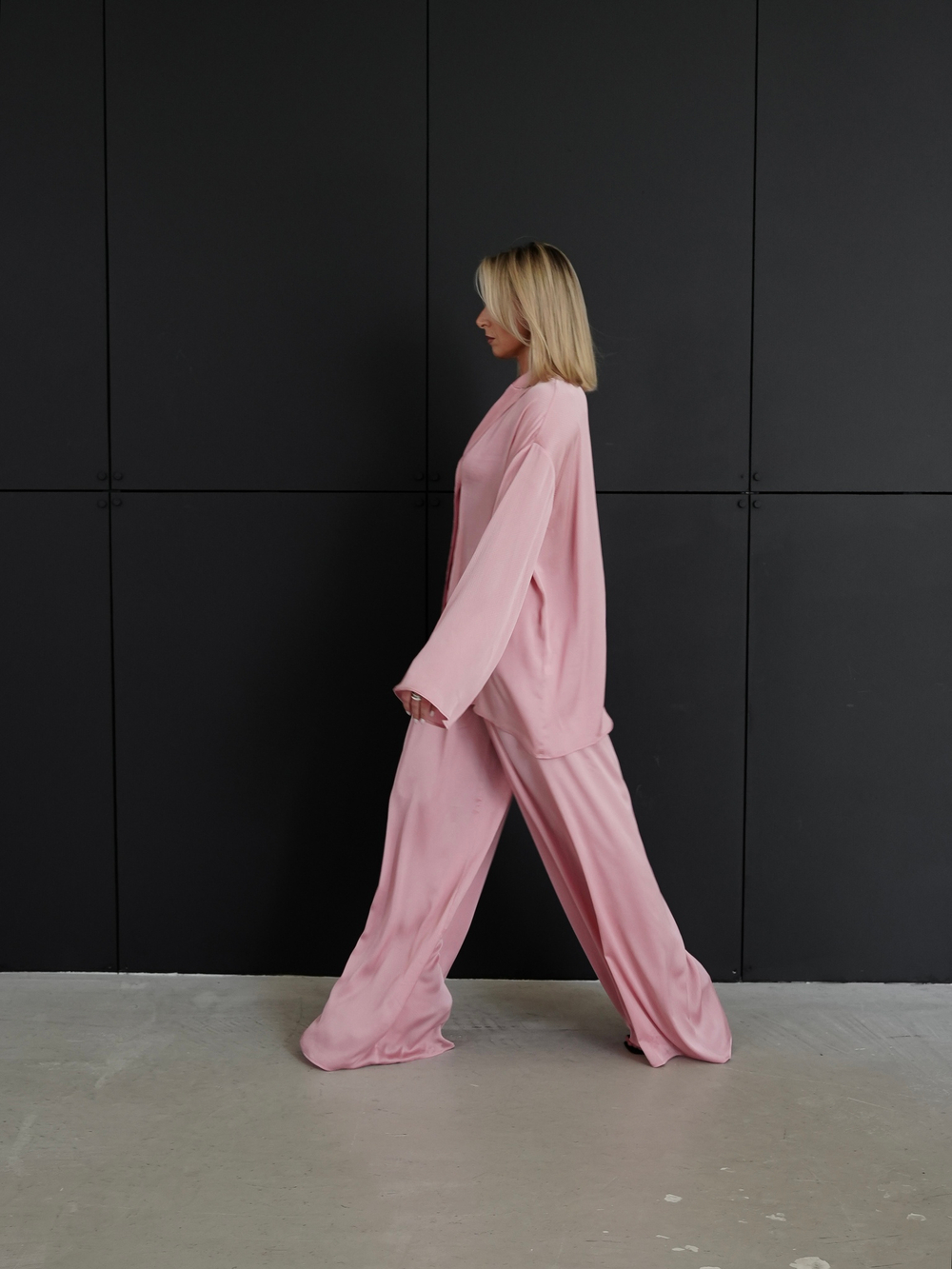 Костюм розовая жемчужина оверсайз