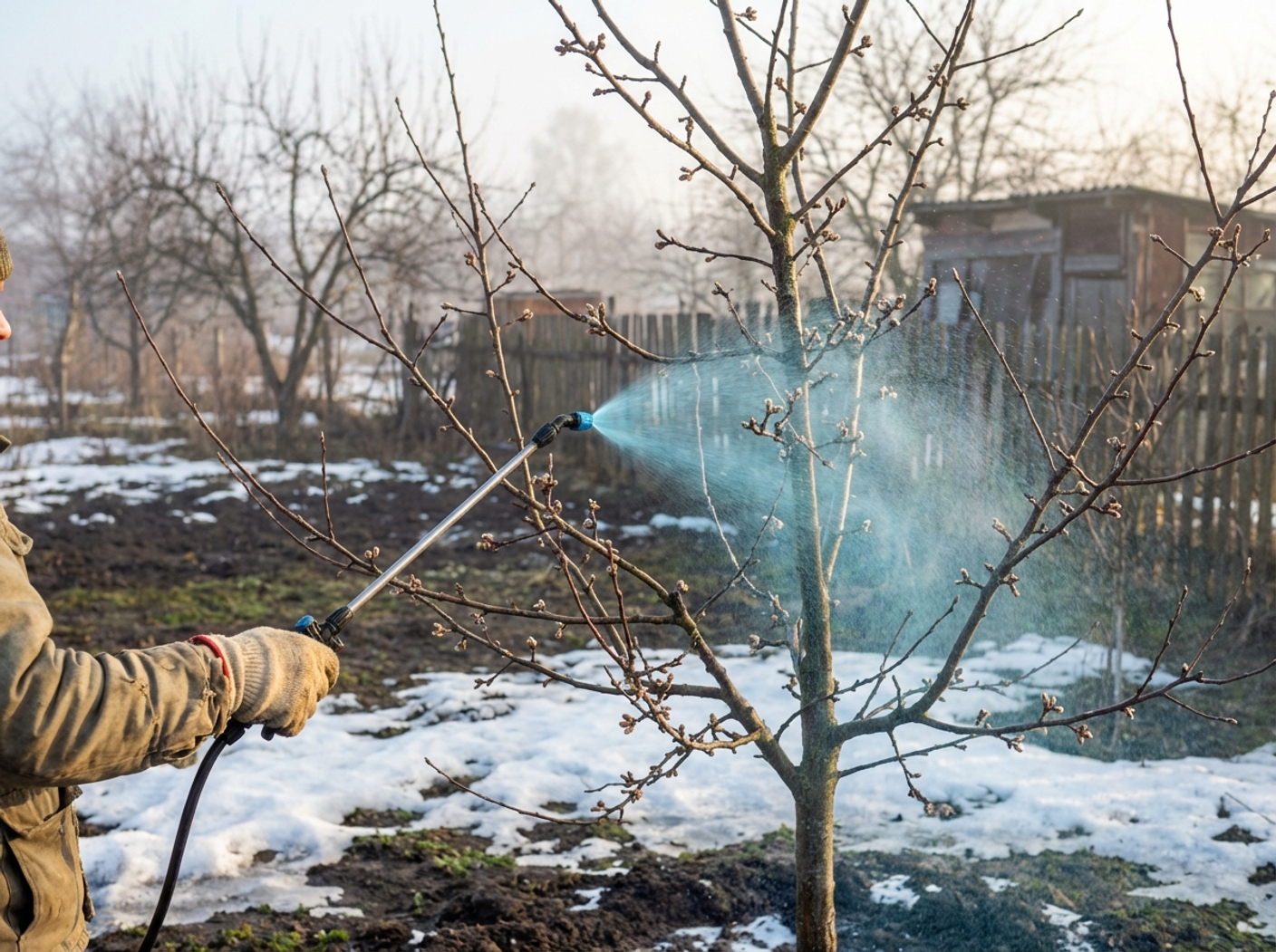 🌿 Медный купорос весной: не торопитесь, но и не проспите!
