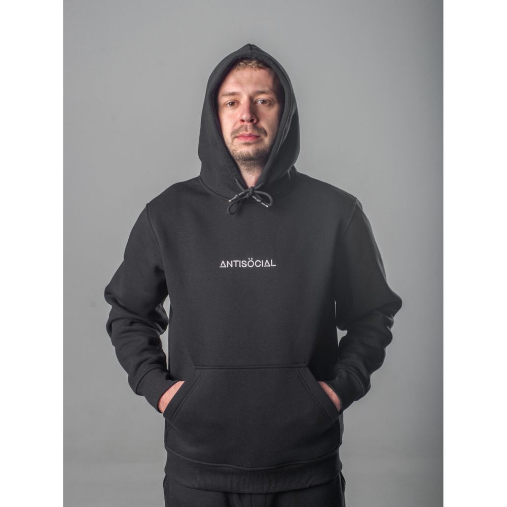 Худи Antisocial Basic Черный