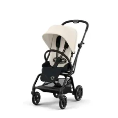 Прогулочная коляска Cybex Eezy S Twist Plus 2 BLK Canvas White