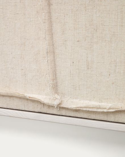 Maha Картина Белая с горизонтальной линией 52 х 72 см