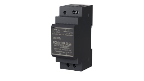 Источник питания PROMPOWER HDR-30-24, на вых. 24 В DC, 1.5А, 36Вт. Вх. 85-264В AC (120-370 В DC)